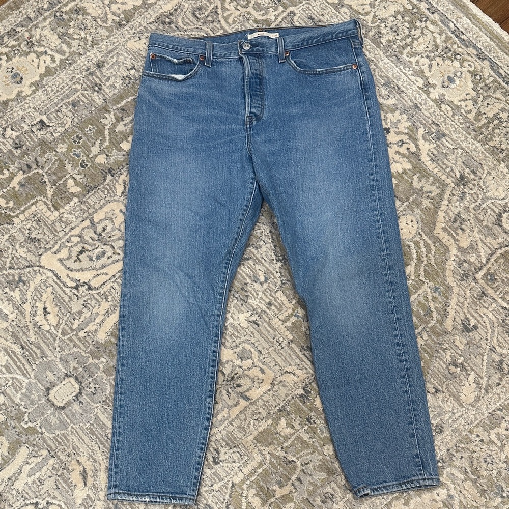Levi's Classic Blue Straight Leg Jeans